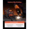 VEVOR MIG-Schweißgerät, 130 A synergetische MIG-Schweißmaschine, gasloses Fülldraht-Welder, tragbarer MIG-Schweißer mit IGBT-Wechselrichtertechnologie und digitalem Anzeigebildschirm – Bild 2