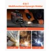 VEVOR MIG-Schweißgerät, 160 A Welder, synergetische MIG-Schweißmaschine, 4-in-1-Gas/MIG/MMA/Lift TIG-Mehrprozess-Schweißer mit IGBT-Wechselrichtertechnologie und LCD-Bildschirmanzeige – Bild 2