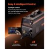 VEVOR MIG-Schweißgerät, 160 A Welder, synergetische MIG-Schweißmaschine, 4-in-1-Gas/MIG/MMA/Lift TIG-Mehrprozess-Schweißer mit IGBT-Wechselrichtertechnologie und LCD-Bildschirmanzeige – Bild 4