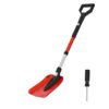 VEVOR Schneeschaufel, 22 cm Schneeräumer mit D-förmigem Griff, Schneeschieber 910–1020 mm, Schneeschippe, Schneeschüppe, Schneeräumwerkzeug aus Aluminiumlegierung für Garten, Auto, Camping VEVOR Schneeschaufel, 22 cm Schneeräumer mit D-förmigem Griff, Schneeschieber 910–1020 mm, Schneeschippe, Schneeschüppe, Schneeräumwerkzeug aus Aluminiumlegierung für Garten, Auto, Camping