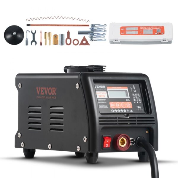 VEVOR Ausbeulspotter, 3 kW, Dellenzieher mit automatischem/manuellem Schweißen und 9 Modi