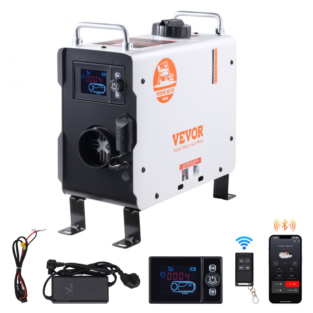 VEVOR 2 kW Dieselheizung 12 V/24 V All in One Diesel-Luftheizung
