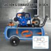 VEVOR Luftkompressor-Pumpenkopf, 10 PS, 17,5 CFM bei 90 PSI, 3-Zylinder-Ölschmierung – Bild 4 VEVOR Luftkompressor-Pumpenkopf, 10 PS, 17,5 CFM bei 90 PSI, 3-Zylinder-Ölschmierung – Bild 4