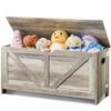 VEVOR Kindersitzbank Spielzeug Aufbewahrungsbank, Spielzeug Aufbewahrung, 990 x 395 x 480 mm