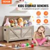 VEVOR Kindersitzbank Spielzeug Aufbewahrungsbank, Spielzeug Aufbewahrung, 990 x 395 x 480 mm – Bild 2