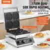 VEVOR kommerzielles Waffeleisen Waffelmaschine 1750 W antihaftbeschichtetes belgisches aus Edelstahl – Bild 2 VEVOR kommerzielles Waffeleisen Waffelmaschine 1750 W antihaftbeschichtetes belgisches aus Edelstahl – Bild 2