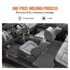 VEVOR Autofußmatten (3-tlg.) für Ford F250 F350 F450 F550 2017-2024 2025 Super Duty Crew Cab Bucket Seat mit Ablage unter dem Sitz, wetterfeste maßgeschneiderte Fußmatten aus TPE Bodeneinlagen – Bild 3
