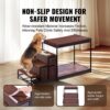 VEVOR Etagenbett für Haustiere mit Treppe, Fenstersitz für Hunde/Katzen mit Stauraum, 1245 x 500 x 660 mm – Bild 5