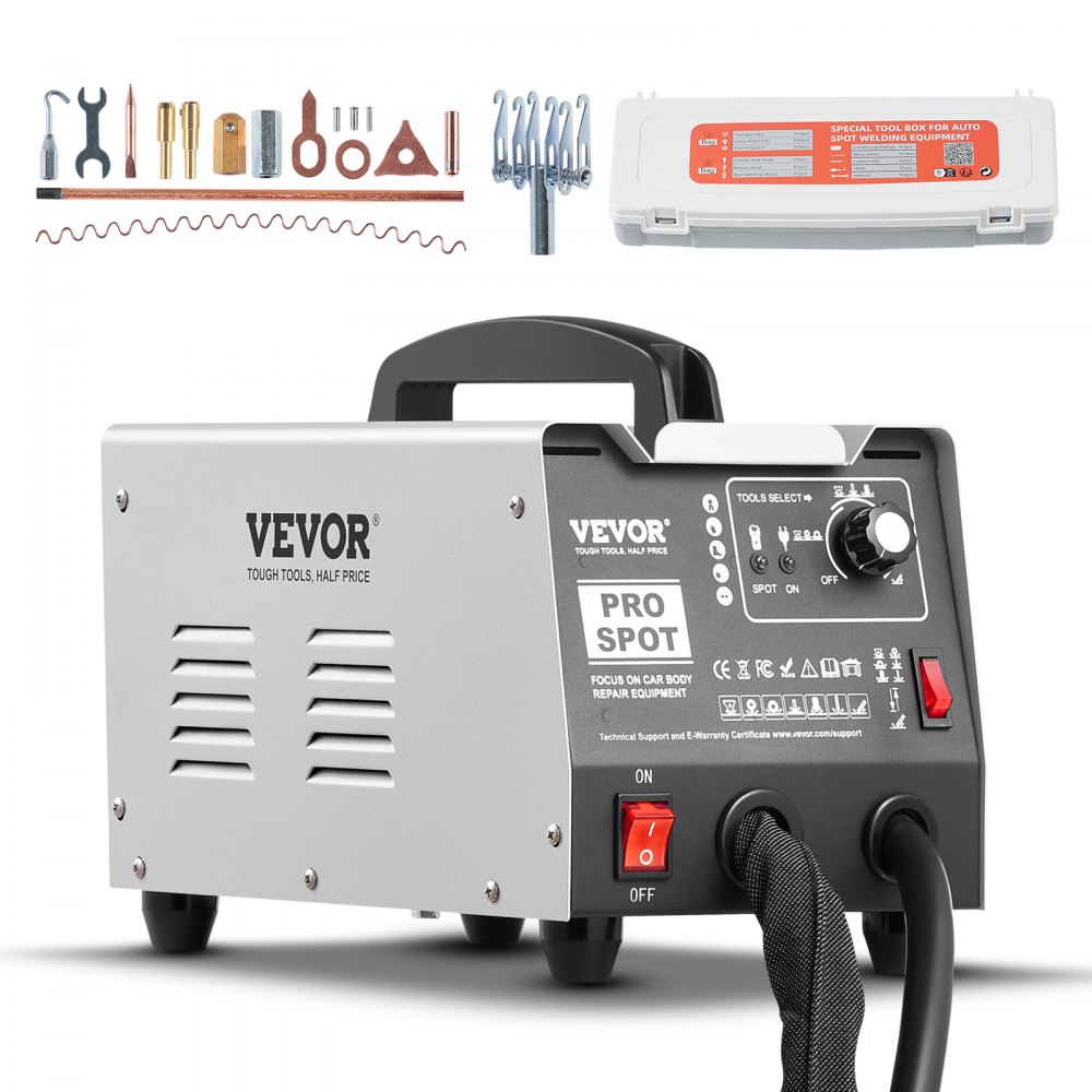 VEVOR Ausbeulspotter, 1,8 kW Dent Puller zum Ausbeulenentfernen für Auto- & LKW-Ausbeulenreparatur