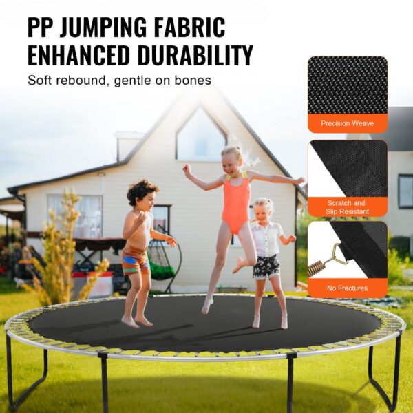VEVOR Ersatz-Trampolinmatte Sprungmatte universell für rundes 426 cm Trampolin – Bild 3