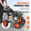 VEVOR Benzin-Hochdruckreiniger, 4400 PSI 15 L/min, Terrassenreinger mit Kupferpumpe, Hochdruckpistole & Verlängerungsstab, 5-Düsen-Set, für Autos, Zäune, Häuser, Einfahrten, Terrassen, Möbel – Bild 5 VEVOR Benzin-Hochdruckreiniger, 4400 PSI 15 L/min, Terrassenreinger mit Kupferpumpe, Hochdruckpistole & Verlängerungsstab, 5-Düsen-Set, für Autos, Zäune, Häuser, Einfahrten, Terrassen, Möbel – Bild 5