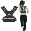 VEVOR verstellbare Gewichtsweste 9-14,5 kg, mit 6 Ironsand-Gewichten & reflektierendem Streifen