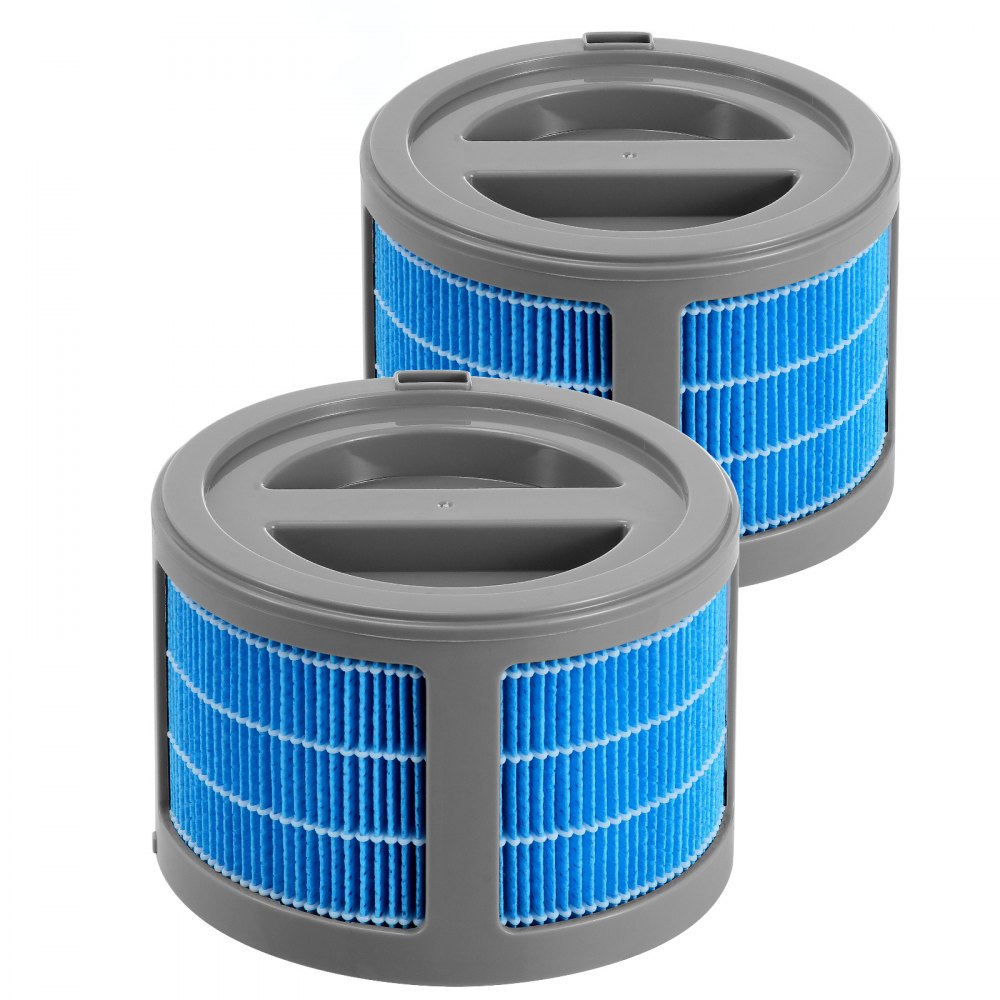 VEVOR Ersatzfilter für Verdunstungsbefeuchter, 2er-Pack, kompatibel mit VEVOR 10L (2,64 G) Verdunstungsbefeuchter Modell BZT-242, einfach zu installieren für eine längere Filterlebensdauer