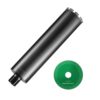 VEVOR Diamantbohrkrone Kernbohrer, 108 mm Nass-Diamant-Kernbohrer, 355 mm Bohrtiefe Betonkernbohrer mit Sägeblatt, 1-1/4 Zoll-7 Innengewinde, Laserschweißen, Diamant-Nasskernbohrer für Betonziegel