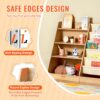 VEVOR 4-stöckiges Bücherregal aus MDF für Kinder, Sechsstöckiges Bücherregal, Baby-Aufbewahrungsregal, Bücher- und Spielzeug-Organizer-Schrank, für Kinderzimmer, Spielzimmer, Kindergarten – Bild 4