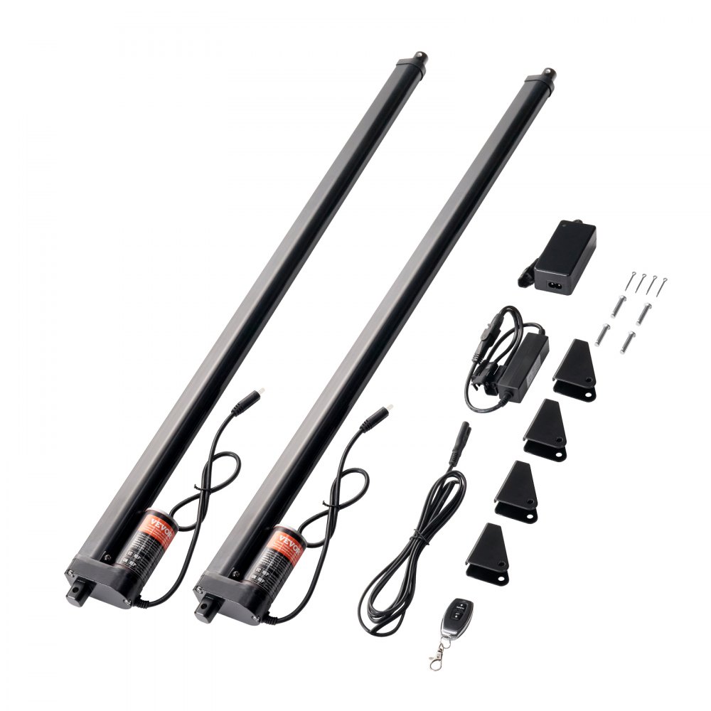VEVOR 2Stk. 12V Linearaktuator-Kit 76,2cm 0,89cm/s 99,79kg/1000N IP54-Schutz