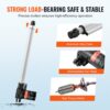 VEVOR 6000N Linear Actuator DC 12V Linearantrieb IP44 Elektrischer Linearmotor 400mm Hublänge Geräuschpegel ≤50dB Elektrische Türöffner 5mm/s Fahrgeschwindigkeit Lineartechnik Verstellantrieb – Bild 5