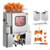 VEVOR Kommerzielle Orangenpresse Automatischer 120-W-Entsafter, Edelstahl-Orangenpresse für 20 Orangen pro Minute, mit Herausziehbarer Filterbox, Edelstahl Abdeckung Zitruspresse Saftpresse Elektrisch VEVOR Kommerzielle Orangenpresse Automatischer 120-W-Entsafter, Edelstahl-Orangenpresse für 20 Orangen pro Minute, mit Herausziehbarer Filterbox, Edelstahl Abdeckung Zitruspresse Saftpresse Elektrisch