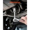 VEVOR Steckschlüsselsatz 27-tlg. 6,4 mm Antriebssteckschlüsselsatz Ratschensatz, SAE und metrisch, mit Ratschenschlüssel Verlängerungsstange Aufbewahrungskoffer, CR-V-Legierungsstahl – Bild 4
