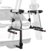 VEVOR Skiboard Snowboard Dachträger für bis zu 6 Paar Ski/4 Snowboards, abschließbarer Skidachträger mit Gummipolsterung & Sicherheitsgurt, Skihalter Träger Anhängerkupplungsträger