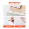 VEVOR Wandschrank für Waschküche, 2-stöckiger Wandhängeschrank mit verstellbarer Ablage, Küchenschrank mit2 Türen, für Küche Bad Wäscherei, 30 x 60 x 60 cm (T x B x H), Oberschrank Weiß – Bild 5