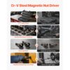VEVOR Steckschlüsselsatz, 55-tlg., SAE- & Metrisch, Magnetische Steckschlüssel, mit Einsätzen, Verlängerung, Bits & Werkzeugkoffer, für Autoreparaturen, Heimwerkerarbeiten & DIY-Projekte – Bild 4