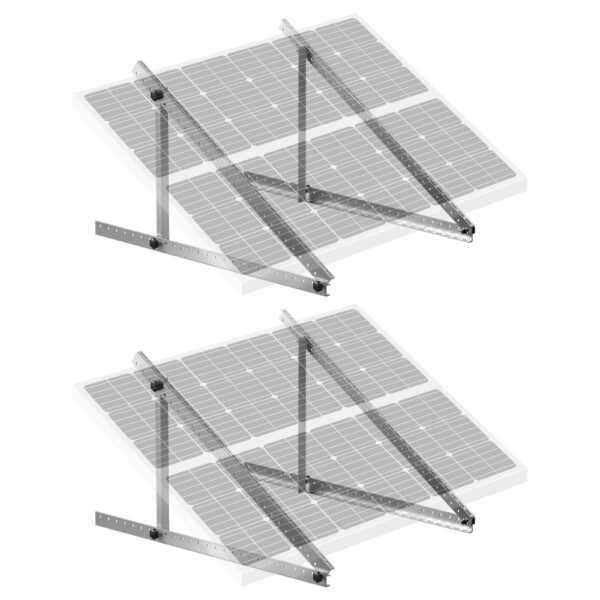 VEVOR 2er-Set Solarpanel-Halterungen 114 cm, Boot VEVOR 2er-Set Solarpanel-Halterungen 114 cm, Boot