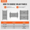 VEVOR 2er-Set Solarpanel-Halterungen 114 cm, Boot – Bild 2 VEVOR 2er-Set Solarpanel-Halterungen 114 cm, Boot – Bild 2