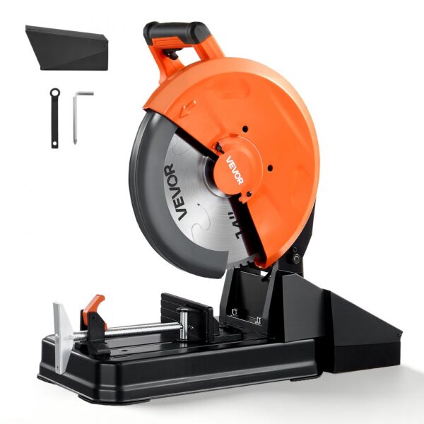 VEVOR Metalltrennsäge Kappsäge 355mm Trennscheibe 3500W Motor Gehrungssäge, zum Schneiden von Metall, Einstellbarer Winkel von -45° bis 45°, Drehzahl von 750 bis 1200 U/min, mit Späneauffangbehälter VEVOR Metalltrennsäge Kappsäge 355mm Trennscheibe 3500W Motor Gehrungssäge, zum Schneiden von Metall, Einstellbarer Winkel von -45° bis 45°, Drehzahl von 750 bis 1200 U/min, mit Späneauffangbehälter