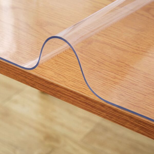 VEVOR PVC Tischabdeckung 101,6 x 182,8 cm, 1,5 mm Dicker Transparenter Tischschutz, Rechteckige transparente Schreibtischunterlage, Wasserdicht Tischschutz PVC Folie für Büro-Kommode, Nachttisch VEVOR PVC Tischabdeckung 101,6 x 182,8 cm, 1,5 mm Dicker Transparenter Tischschutz, Rechteckige transparente Schreibtischunterlage, Wasserdicht Tischschutz PVC Folie für Büro-Kommode, Nachttisch