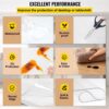 VEVOR PVC Tischabdeckung 101,6 x 182,8 cm, 1,5 mm Dicker Transparenter Tischschutz, Rechteckige transparente Schreibtischunterlage, Wasserdicht Tischschutz PVC Folie für Büro-Kommode, Nachttisch – Bild 4 VEVOR PVC Tischabdeckung 101,6 x 182,8 cm, 1,5 mm Dicker Transparenter Tischschutz, Rechteckige transparente Schreibtischunterlage, Wasserdicht Tischschutz PVC Folie für Büro-Kommode, Nachttisch – Bild 4