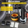 VEVOR Ritzellager-Abzieher Lagerabzieher 11,3 cm + 11,3 cm + 13,2 cm Set, für Dana 30, 40, 60, 70 und Ford 10,25 Zoll – Bild 3
