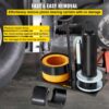 VEVOR Träger- und Ritzellager-Abzieher, kompatibel mit Dana 30, 40, 60, 70, Ford 9 Zoll-Lagern, Ritzel-Abzieher mit 2 Muscheln, 45# Stahl-Clamshell-Trägerlager-Abzieher für die Autoreparatur – Bild 3