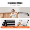 VEVOR Retro Wasserrohr Handlauf 60cm Industrieller Geländer Schutzbügel Handlauf Kohlenstoffstahl + Mattes Finish Geländer Retro Industrie 200kg Traglast ideal für Handläufe im Innen-/Außenbereich – Bild 5