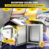 VEVOR Schaltschrank NEMA-Industriegehäuse, 40 x 30 x 20 cm NEMA 4X-Stahl-Schaltkasten, IP66 wasser- und staubdicht, elektrischer Anschlusskasten für den Außen-/Innenbereich, mit Montageplatte – Bild 4