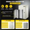 VEVOR Schaltschrank Kohlenstoffstahl Verteilerschrank Industriegehäuse 50x30x25cm Schaltkasten IP66 & NEMA Wasserdicht Anschlussdose Stromkasten Ideal für Fabriken Baustellen Einkaufszentren usw. – Bild 3