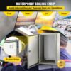 VEVOR Schaltschrank Kohlenstoffstahl Verteilerschrank Industriegehäuse 50x30x25cm Schaltkasten IP66 & NEMA Wasserdicht Anschlussdose Stromkasten Ideal für Fabriken Baustellen Einkaufszentren usw. – Bild 4