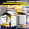 VEVOR Schaltschrank NEMA-Industriegehäuse, 50 x 40 x 25 cm NEMA 4X-Stahl-Verteilerschrank, IP66 wasser- und staubdicht, elektrischer Anschlusskasten für den Außen-/Innenbereich, mit Montageplatte – Bild 4