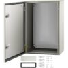 VEVOR NEMA-Stahlgehäuse, 60 x 40 x 25 cm, NEMA 4X-Stahl-Schaltkasten, IP66 wasser- und staubdicht, elektrischer Anschlusskasten für den Außen-/Innenbereich, mit Montageplatte
