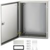 VEVOR NEMA-Stahlgehäuse, 50 x 40 x 15 cm, NEMA 4X-Stahl-Schaltkasten, IP66 wasser- und staubdicht, elektrischer Anschlusskasten für den Außen-/Innenbereich, mit Montageplatte