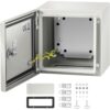 VEVOR Stahl-Elektrokasten, Elektrogehäuse, 20x20x15 cm, Kohlenstoffstahl, IP65 VEVOR Stahl-Elektrokasten, Elektrogehäuse, 20x20x15 cm, Kohlenstoffstahl, IP65