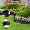 VEVOR Landschaftseinfassung, 25,4 cm Tiefe, 91,4 m Gesamtlänge, recyceltes HDPE-Terrassenbrett, flexible Biegekante für Landschaftsbau, Rasen, Garten, Hof, gegen eindringendes Unkraut, Schwarz – Bild 5 VEVOR Landschaftseinfassung, 25,4 cm Tiefe, 91,4 m Gesamtlänge, recyceltes HDPE-Terrassenbrett, flexible Biegekante für Landschaftsbau, Rasen, Garten, Hof, gegen eindringendes Unkraut, Schwarz – Bild 5