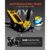 VEVOR Rangierwagenheber 1,5 t hydraulischer Wagenheber mit Doppelkolben-Schnellhubpumpe, 80-365 mm Autoheber aus Aluminium & Stahl, 99 mm Tablettdurchmesser Wagenheber für Geländewagen & Werkstatt – Bild 2