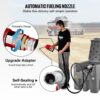 VEVOR Tragbarer Dieseltank 439,11 L Mobile Tankanlage Grau Dieseltankstelle 140 W Tankstation Dieseltank 2600 U/min Transporttank 12 V DC – Bild 5
