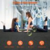 VEVOR EVA-Schaum-Fußmatten, Fitnessstudio-Bodenbelag-Set, 61 x 61 cm, Schwarz, 25-teiliges Rutschfeste Ineinandergreifende Puzzle-Fliesen-Schutzboden Set für den Haushalt, Training, Garage – Bild 5