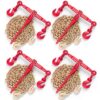 VEVOR Kette und Binder Kit 3/8in-1/2in, Ratsche Last Bindemittel 9215lbs Arbeitsstärke, Ratsche Bindemittel und Ketten, 3/8in x 10ft Ketten mit G70 Haken, für LKW, Tie Down, Schleppen, Abschleppen