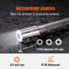VEVOR Rohrkamera 50m, 9 Zoll 720P Inspektionskamera Kanalkamera mit 512Hz-Ortungsgerät, 12V 4500mAh Lithium-Akku IP68 Endoskop-Kamera für Abwasserkanäle Abwassersysteme Abflüsse – Bild 4