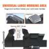 VEVOR 15,2cm Schraubstock 360° Drehbar Sphäroguss Werkbankschraubstock 7,3x8cm Amboss Schraubstock 15cm Backenöffnung Parallelschraubstock U-förmige Führungsstange zum Schärfen Schleifen Schneiden – Bild 3