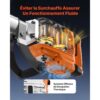 VEVOR Hochleistungs-Betonbrecher Abbruchhammer 3500 W, 60 J Schlagkraft Elektroabbruchhammer, Bohrhammer Betonhammer Stemmhammer 1900 BPM, inkl. Spitzmeißel, Flachmeißel, für Schiefer, Beton usw. – Bild 5
