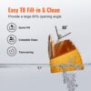 VEVOR Drywall Flat Box Finishing Mud Box 25,4 cm Wall Compound Putty 2 Bonus Blades – Bild 4